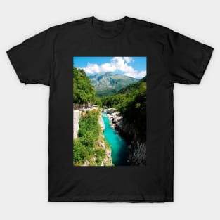 Soca River Near Kobarid T-Shirt